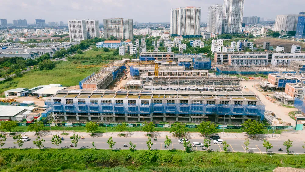 Flycam toàn khu Senturia An Phú bên cao tốc, tháng 6/2026